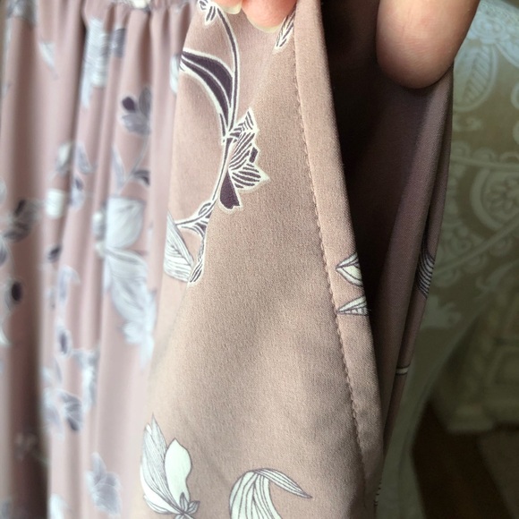 NWOT LOGO by Lori Goldstein Soft Pink Wide Leg Capris - Picture 3 of 7